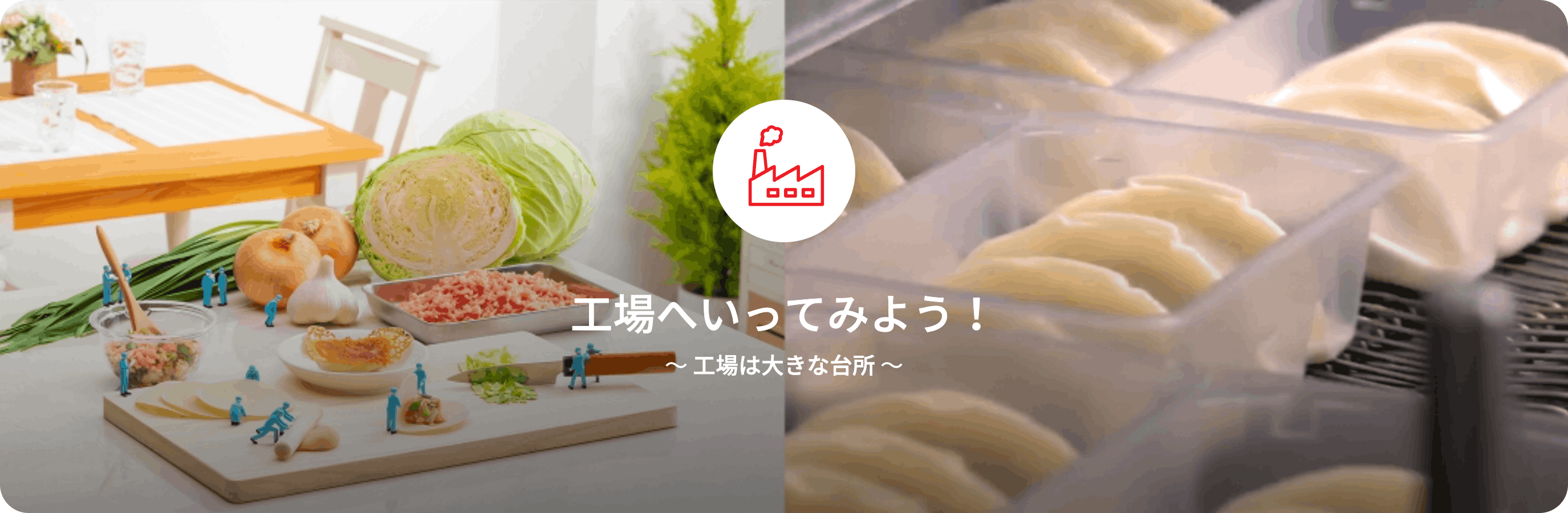 工場へ行ってみよう！