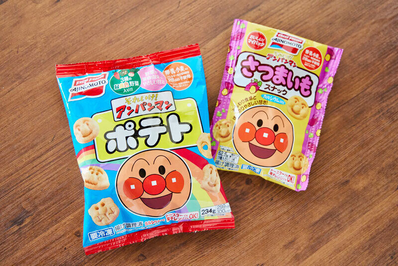 アンパンマンポテトで家族を笑顔に