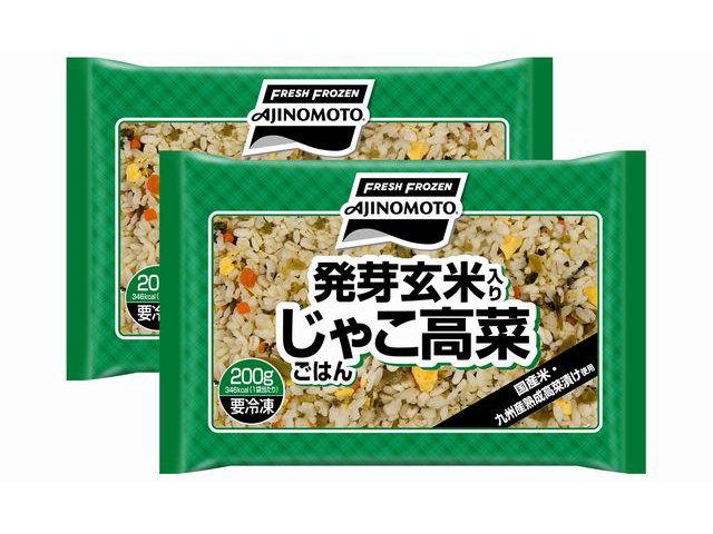 発芽玄米入りじゃこ高菜ごはん 2食入り袋商品画像
