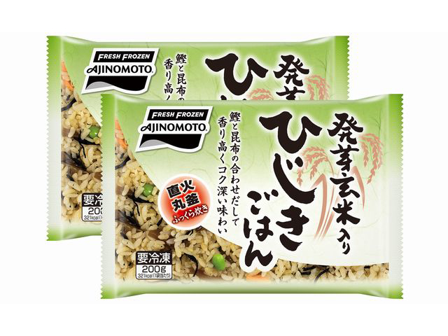 発芽玄米入りひじきごはん 2食入り袋 商品のよくあるご質問 味の素冷凍食品