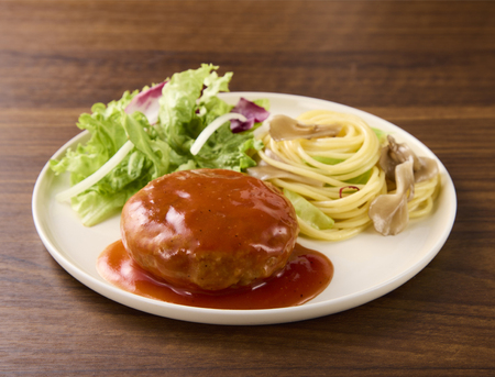 モスバーガー監修 レンジでトマトソースハンバーグ