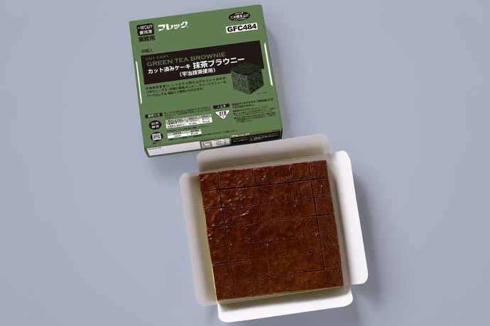 業務用商品 スイーツ フリーカットケーキ フレック ｜原料産地情報｜商品情報｜味の素冷凍食品