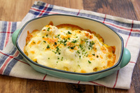 ソースはレンジで簡単 エビ好きのためのエビクリームドリア