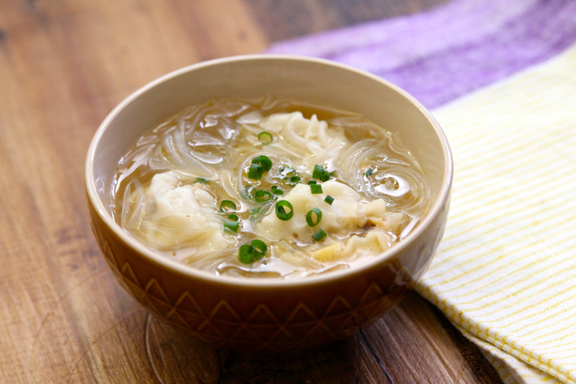 レンジで簡単！ ザ★®シュウマイ春雨スープ