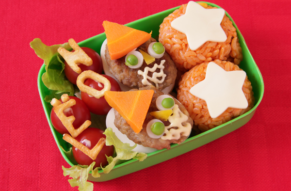 サンタさんのハンバーグ弁当