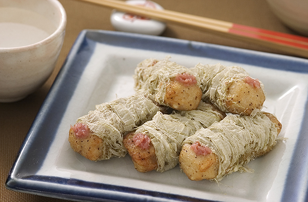 スティックチキンDE和風昆布巻き