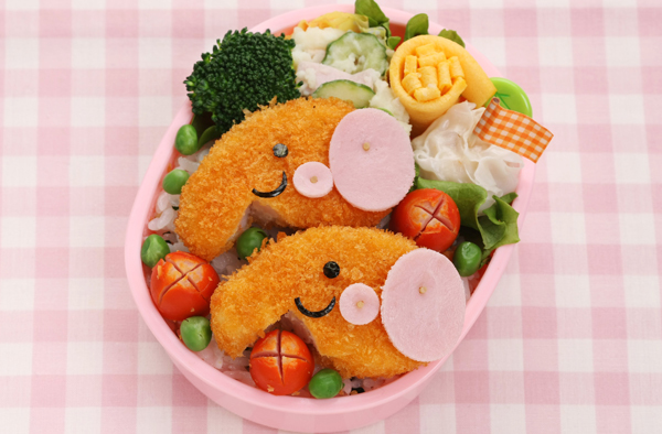 なかよしぞうさん弁当