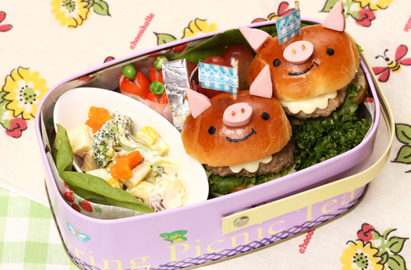 ぶたくんバーガー