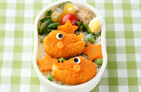 パクッとわにくん弁当