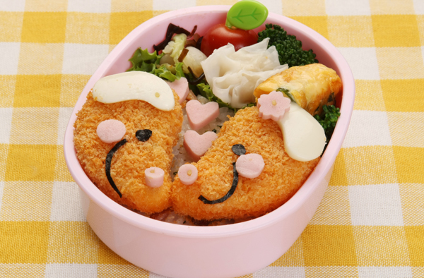 2匹のワンちゃん弁当