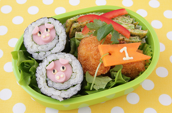 こぶたのメンチ弁当