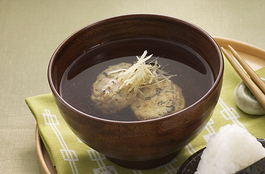 ふっくら澄まし汁