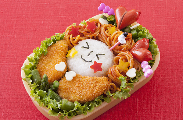 ハートのファンキー弁当