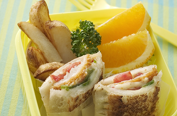 とろ~りチーズDEシュリンプホットサンド