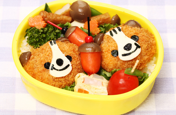 リスの兄弟弁当