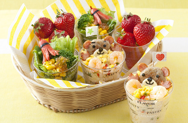 ハンバーグのカップライス弁当