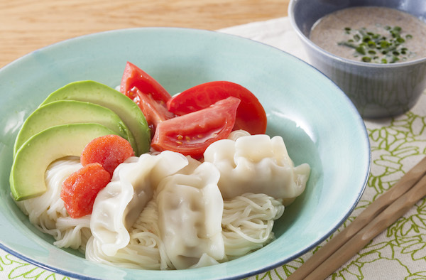 ギョーザの豆乳つけ麺 レシピ 味の素冷凍食品