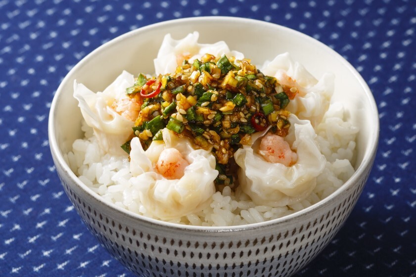 エビシューマイ丼　ピリ辛オイスター風味だれ