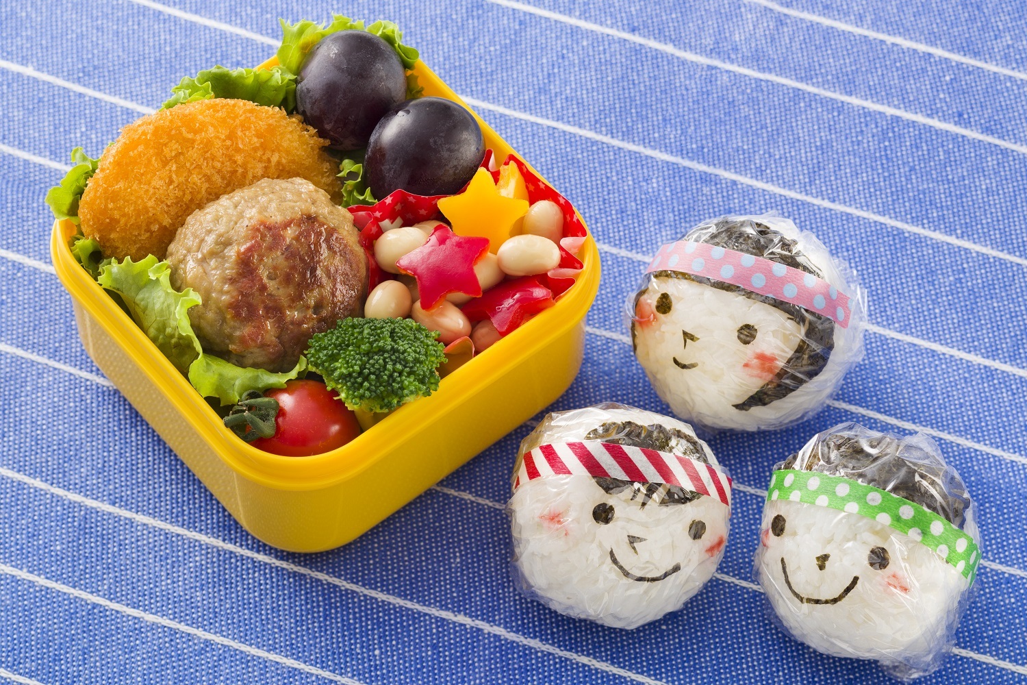 かわいい 運動会のおにぎり弁当 テーマ別特集 レシピ 味の素冷凍食品