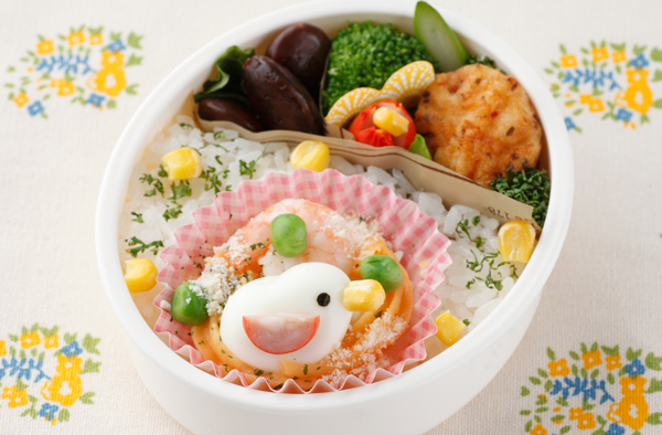 あひるちゃんの水遊び弁当