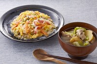 簡単!とろ玉天津飯の「勝ち飯®」献立