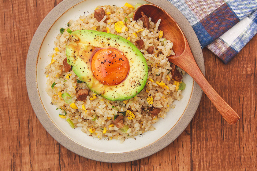 アボたま添え★チャーハン