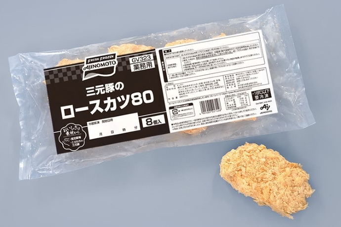 市場 味の素 三元豚の厚切り上ロースカツ200 1袋 冷凍食品 業務用 約200g×6枚入