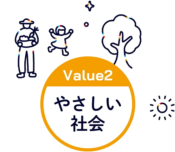 Value2 やさしい社会