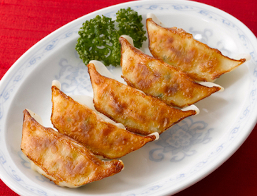 レンジでジューシー焼餃子