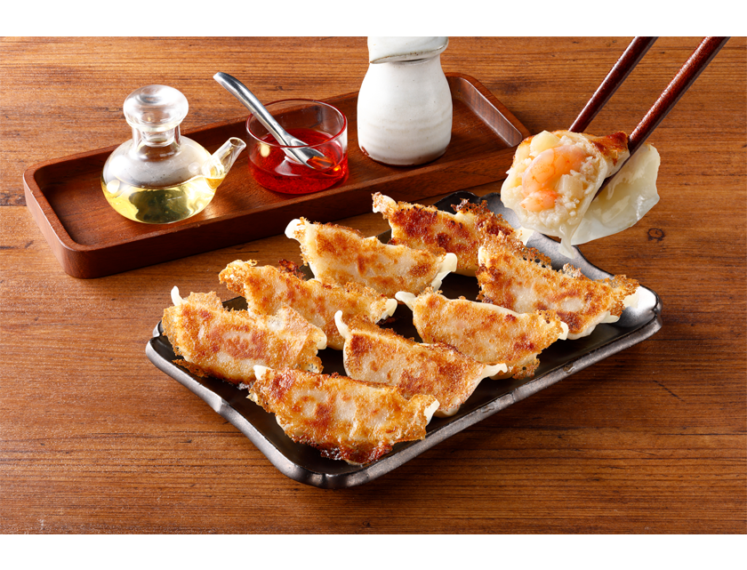 帆立だし香る海老餃子