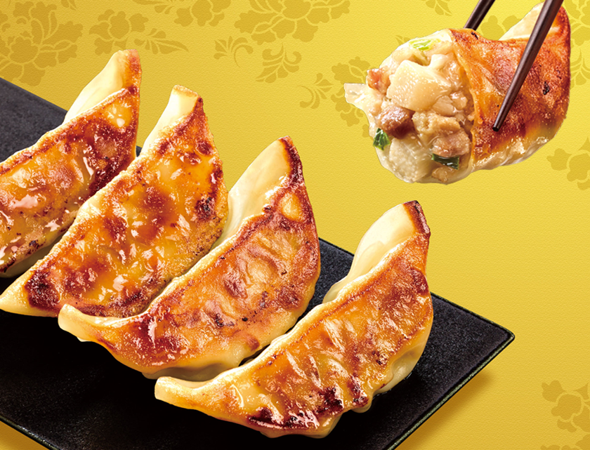 レンジで大餃子