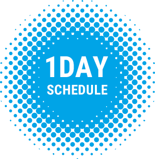 1DAY SCHEDULE